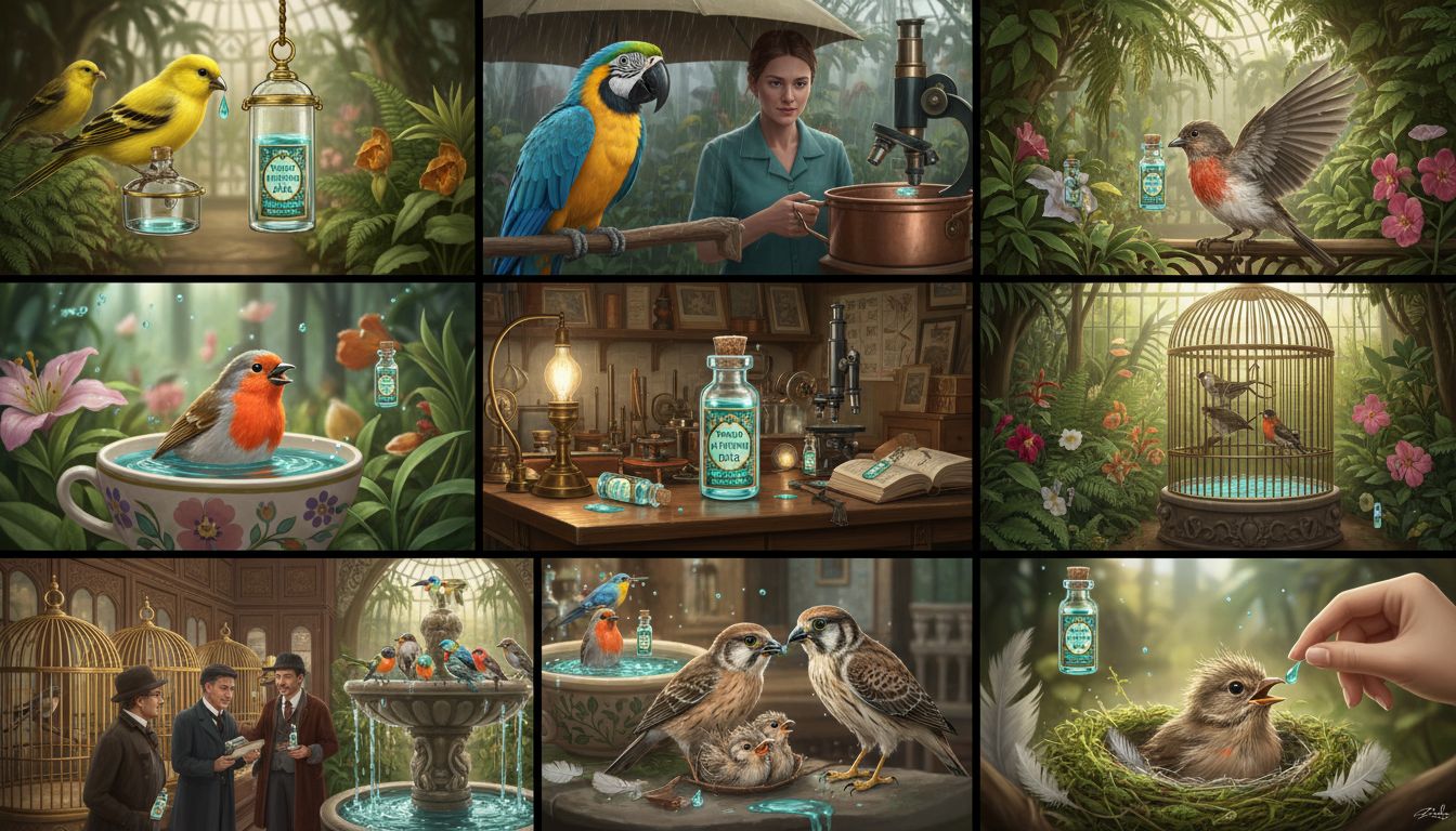 utilisations des gouttes du dragon pour oiseaux